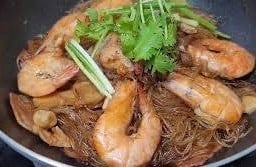 กุ้งเล็กอบวุ้นเส้น