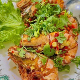 กุ้งใหญ่ ผัดพริกเกลือ