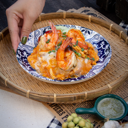 ข้าวไข่ข้นกุ้ง