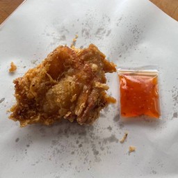 สะโพกไก่ทอด