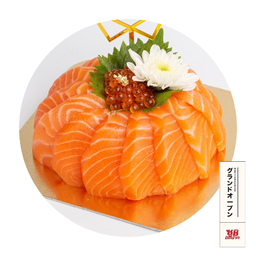 เค้กแซลมอน 250G(มีข้าว)