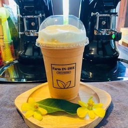 ชานมเย็น ปั่น Iced Thai tea frappe