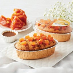 เค้กมะตูม สเปลท์ พร้อมซอสคอฟฟี่บัตเตอร์สก๊อต