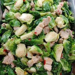 กะเพราห่อ/ข้าวราดเเกง ตลาดสุข 71