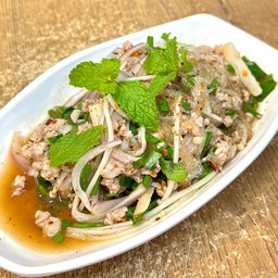 ลาบวุ้นเส้นหมูสับ