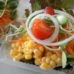 สลัดผัก (ไม่มีเนื้อสัตว์)