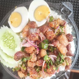 ข้าวยำหมูแซ่บ sizeL