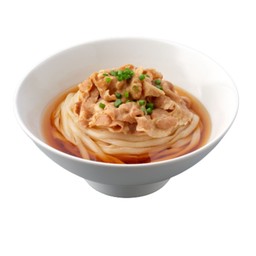 อุด้งหมูซุปโชยุสไตล์ญี่ปุ่น