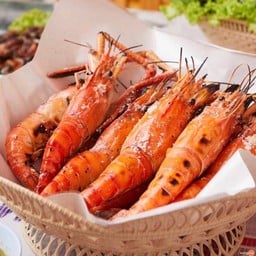 กุ้งเผา ครึ่ง กิโลกรัม
