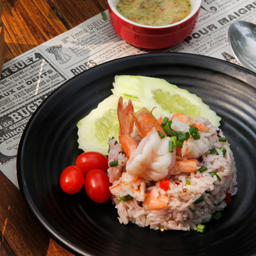 ข้าวขยำกุ้ง