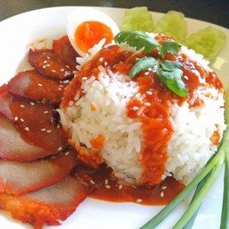 ข้าวหมูแดง