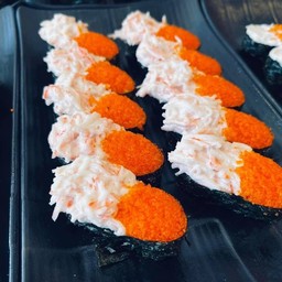 สลัดปูอัดไข่กุ้ง