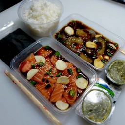 คู่หู แซลมอน กุ้ง