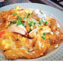 ปลาหมึกทอด