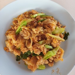 ผัดซีอิ้วหมูสับ,หมูชิ้น