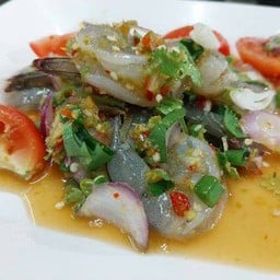 ยำกุ้งสด