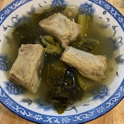 ต้มผักกาดดอง