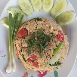 ข้าวผัดหมูสับ,หมูชิ้น