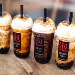 ชงชาพ่นไฟ Shongcha Brownsugar เยสบางพลี