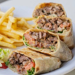 เคบับเนื้อ+เฟนรช์ฟราย