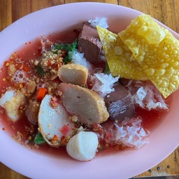 ก๋วยเตี๋ยวเย็นตาโฟต้มยำ ธรรมดา