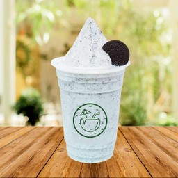 มะพร้าวเผาปั่นนมสดรสโอริโอ