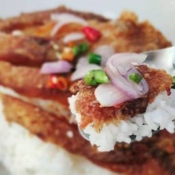 ข้าวหมูทอด - เฮงเฮง