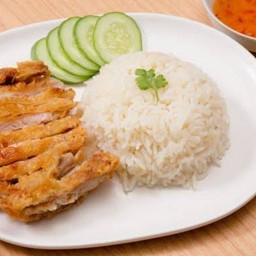 ข้าวไก่ทอด