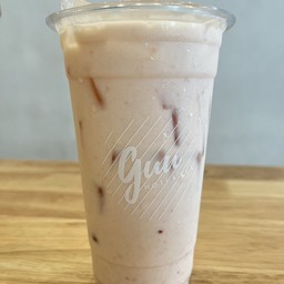 นมสด สตรอเบอรี่