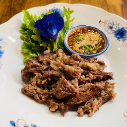 เนื้อเค็มย่าง(Grilled Salted Beef)