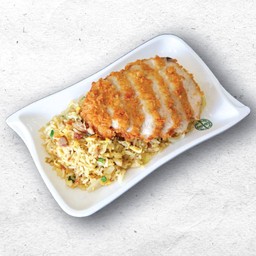 ข้าวผัดพอร์คชอป