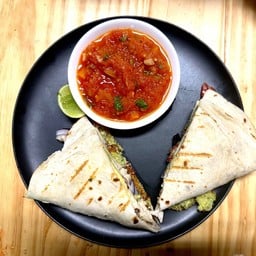 Falafel Avocado Quesadilla