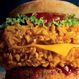 เบอร์เกอร์ดับเบิ้ลไก่+ชีส