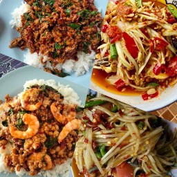 โคตรเฮงข้าวมันไก่&ข้าวคลุกน้ำพริก โลตัสแก่งคอย