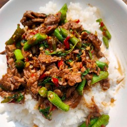 กะเพรา (ราดข้าว)