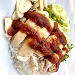 ข้าวมันไก่ต้มธรรมดา