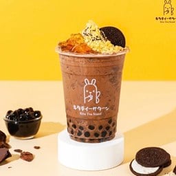 โกโก้โอริโอ้ปั่นพร้อมท็อปปิ้ง