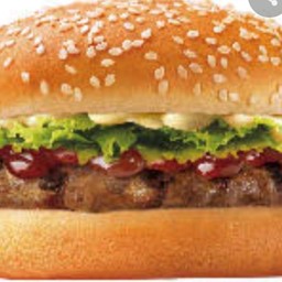 เบอร์เกอร์เนื้อ+ชีส