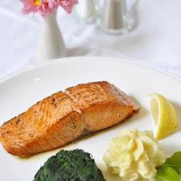 Grilled fresh Salmon