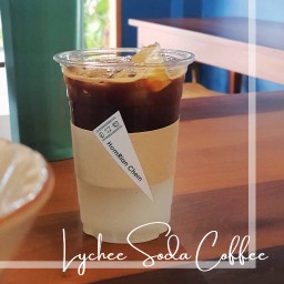 กาแฟลิ้นจี่โซดา