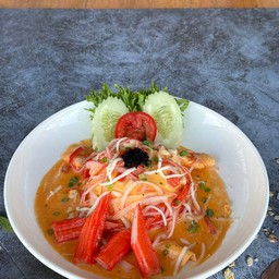 ข้าวไข่ข้นชีสปูอัด