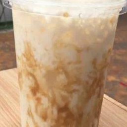 นมสดน้ำผึ้งแก้วถัง