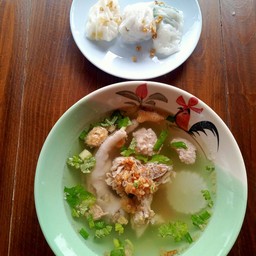 ซุปน้ำใส+ปากหม้อ  3ตัว (คละไส้)