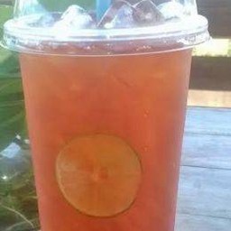 ชามะนาวแก้วถัง