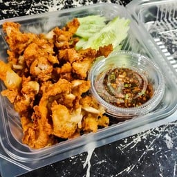 ไก่ทอดน้ำจิ้มแจ่ว