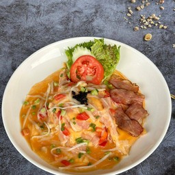 ข้าวไข่ข้นชีสเบคอน