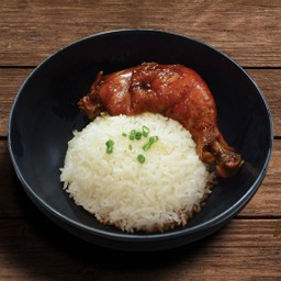 ข้าวหน้าไก่ตุ๋นซีอิ๊ว