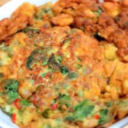 ข้าว-ไข่เจียวกะเพราหมูสับ