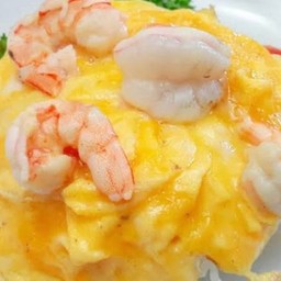 ข้าวไข่ข้นกุ้ง