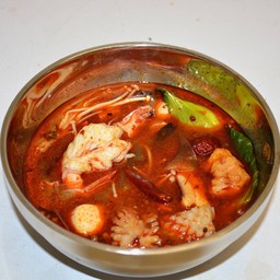 ชุดหม่าล่าต้มให้ ทะเล